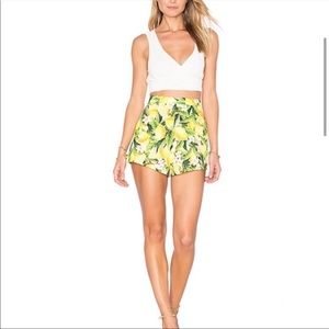 Show Me Your Mumu Lemon Shorts